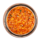 Preview: Pesto piccante – frisches rotes Pesto mit Paprika, Chili und Mandeln