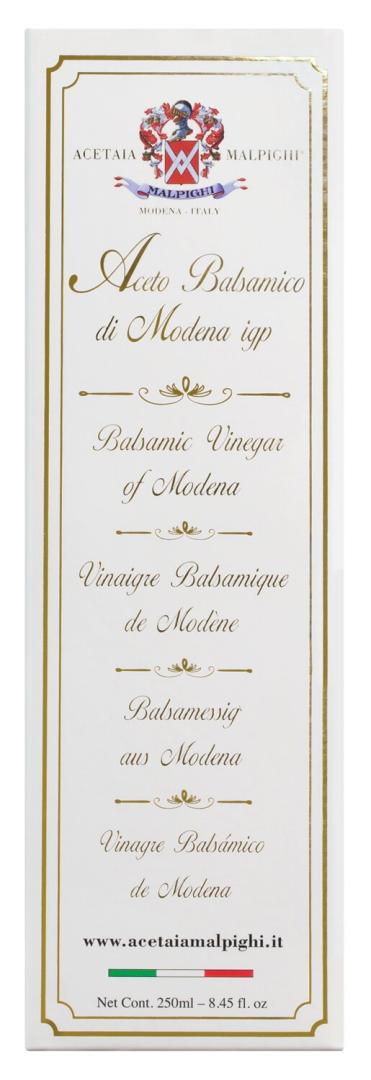15 Jahre gereifter Aceto Balsamico di Modena IGP – dunkler, viskoser Balsamico aus Eichenfassreifung, erhältlich bei Il Gusto di Mario