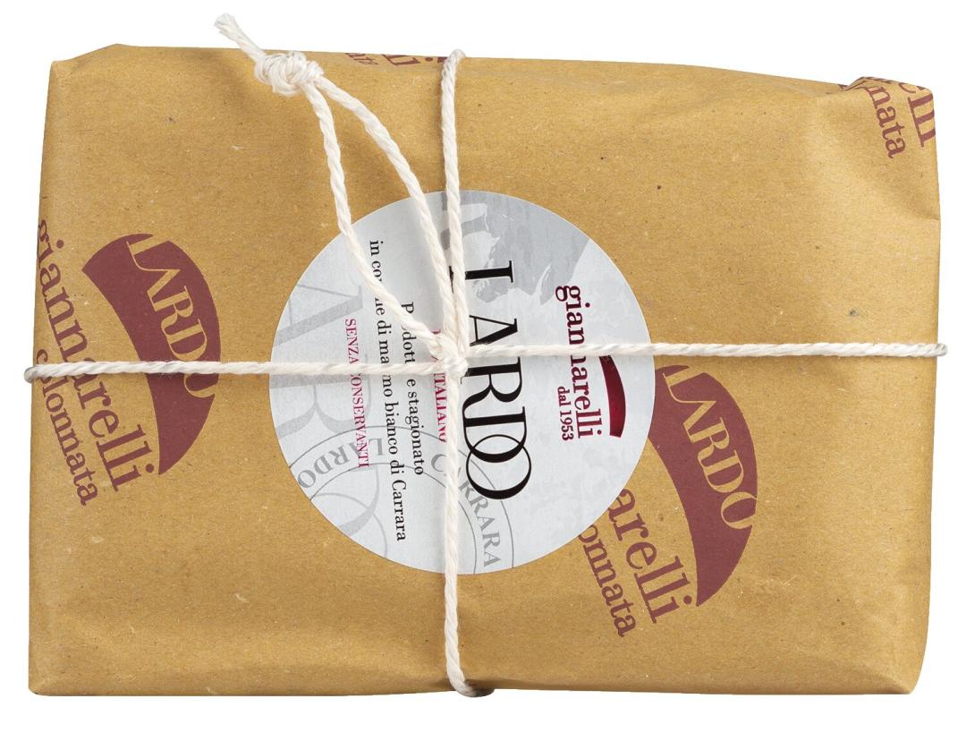 Lardo Giannarelli ca. 750 g – gereift in Marmorbecken in Colonnata