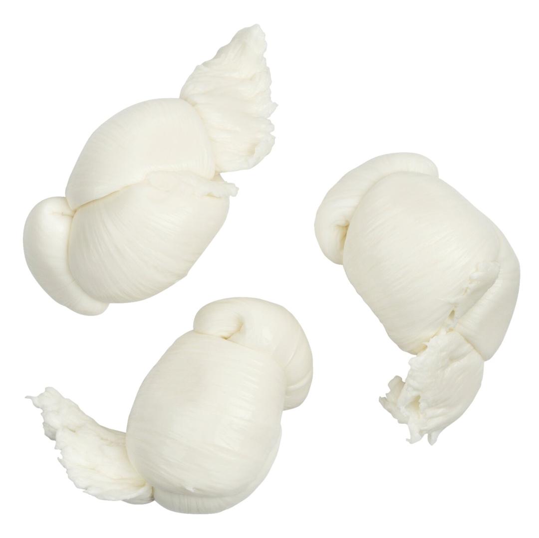 Mozzarella-Knötchen – kleine, milchige Mozzarelle in traditioneller Knotenform, 5 × 50 g