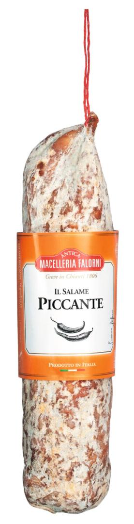 Salame piccante ca. 350 g – pikante italienische Salami mit Edelschimmel