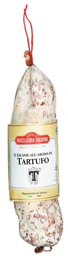 Salame all'aroma di tartufo – italienische Trüffelsalami mit weißem Trüffelaroma, ca. 350 g