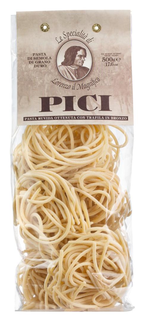Pici Pasta aus Hartweizengrieß – traditionelle toskanische Nudelspezialität von Il Gusto di Mario