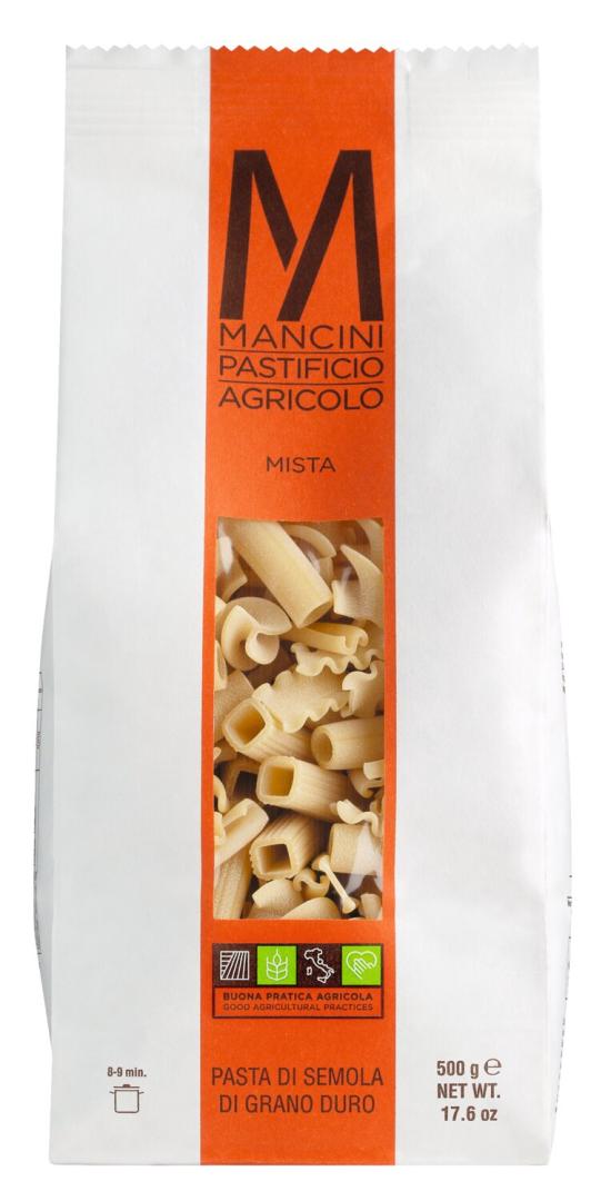 Neapolitanische Pasta-Mischung aus kurzen Formaten – ideal für Suppen und Eintöpfe wie Pasta e Fagioli oder Pasta e Patate