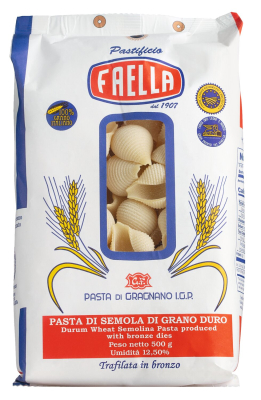 Tofe IGP Muschelnudeln aus Hartweizengrieß – ideal für Käsesaucen oder Minestrone, erhältlich bei Il Gusto di Mario.