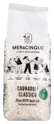 Carnaroli Classico Risottoreis 500 g – original italienischer Risottoreis von Meracinque