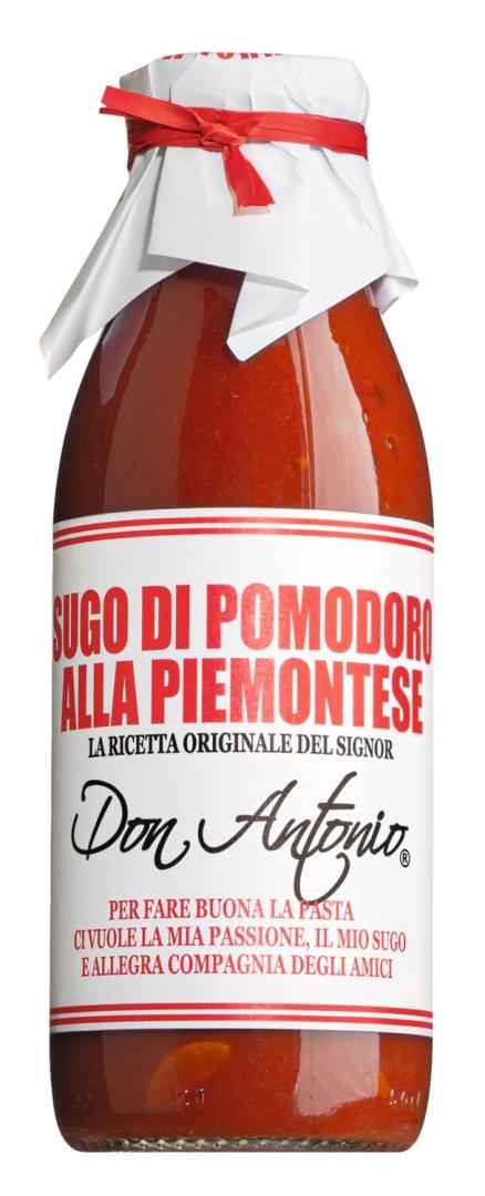 Sugo mit Rotwein – italienische Tomatensauce mit Barbera und Gemüse, 480 ml