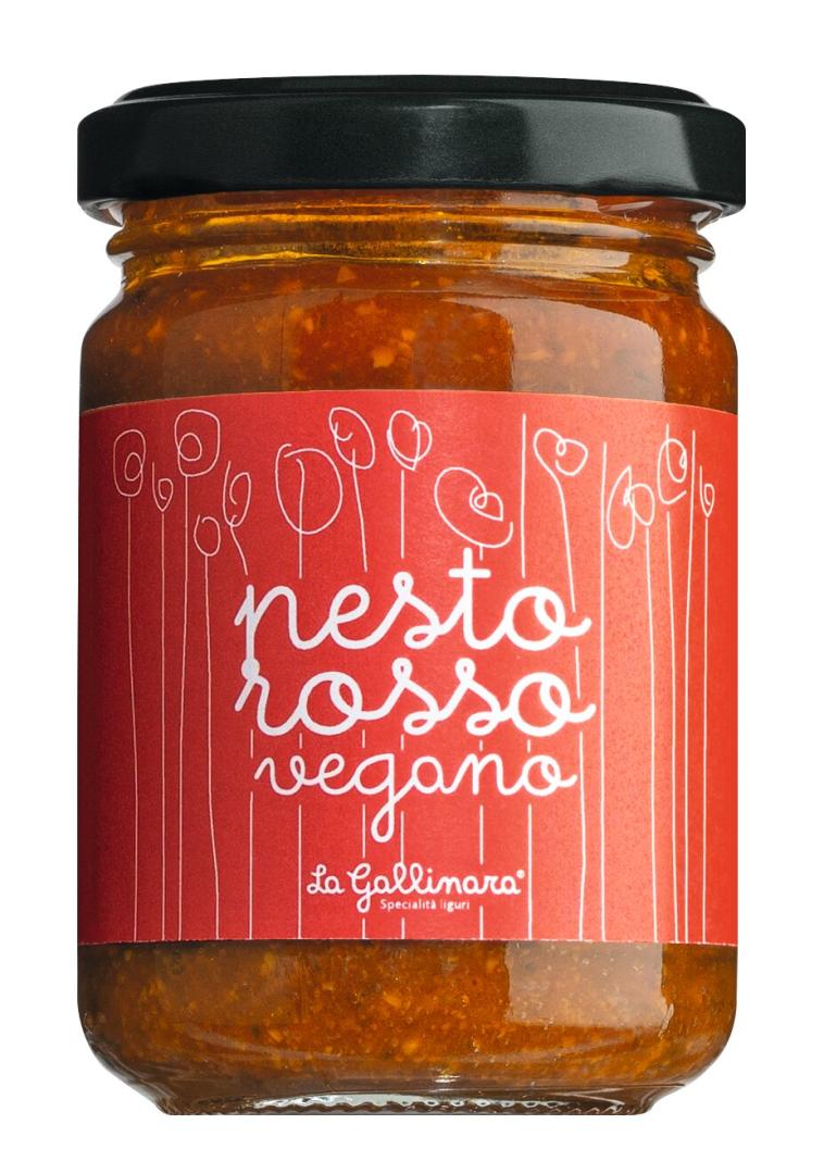 Tomatenpesto mit getrockneten Tomaten und Tomatenconcassé – würziges, veganes Pesto für Pasta, Sandwiches und Gemüse, erhältlich bei Il Gusto di Mario