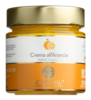 Orangencreme 200 g – fruchtiger Aufstrich mit sizilianischem Orangenöl
