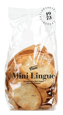 Lingue di suocera mini 100 g – knuspriges Gebäck im Miniformat, erhältlich bei Il Gusto di Mario