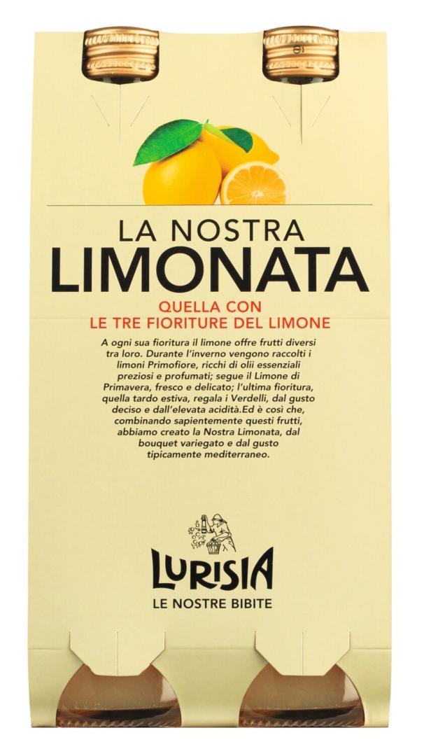 Limonata 4 × 275 ml – natürliche Zitronenlimonade aus mehreren Ernten