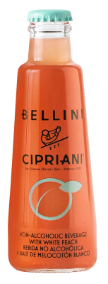Virgin Bellini alkoholfrei 0,18 l – Erfrischungsgetränk mit weißem Pfirsich, erhältlich bei Il Gusto di Mario