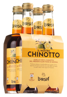 Chinotto Bitterorangenlimonade 4 x 275 ml – italienische Aperitif-Limonade aus Bitterorangen