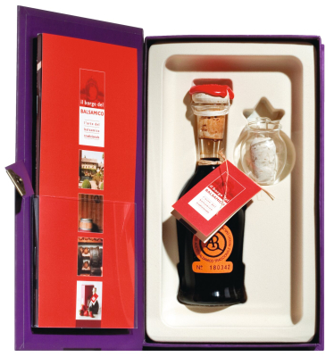 Aceto Balsamico Tradizionale di Reggio Emilia DOP – edler Balsamico Essig, 100 ml, in 12, 15 oder 25 Jahren gereift