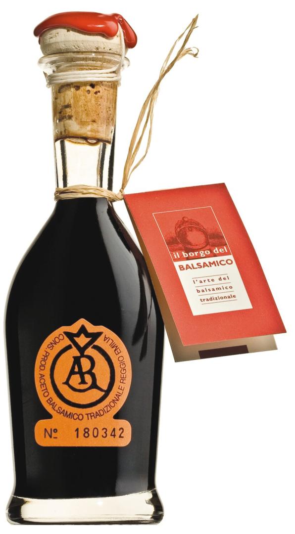 Aceto Balsamico Tradizionale di Reggio Emilia DOP – edler Balsamico Essig, 100 ml, in 12, 15 oder 25 Jahren gereift