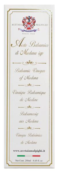 15 Jahre gereifter Aceto Balsamico di Modena IGP – dunkler, viskoser Balsamico aus Eichenfassreifung, erhältlich bei Il Gusto di Mario