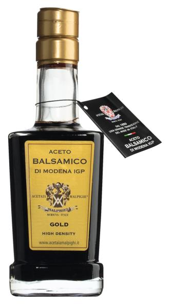 15 Jahre gereifter Aceto Balsamico di Modena IGP – dunkler, viskoser Balsamico aus Eichenfassreifung, erhältlich bei Il Gusto di Mario