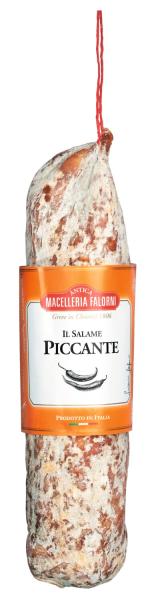Salame piccante ca. 350 g – pikante italienische Salami mit Edelschimmel