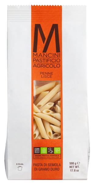 Penne Lisce 500 g – glatte Röhrennudeln für Saucen