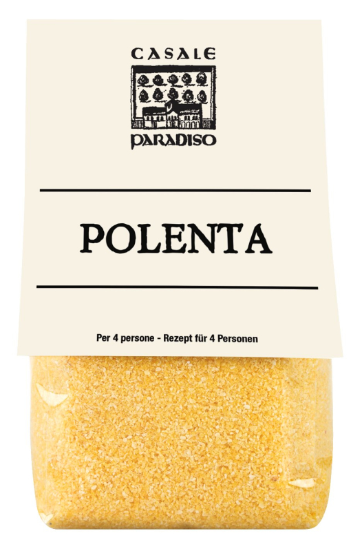 Polenta classica – grobes Maismehl für traditionelle italienische Polenta, 300 g Packung
