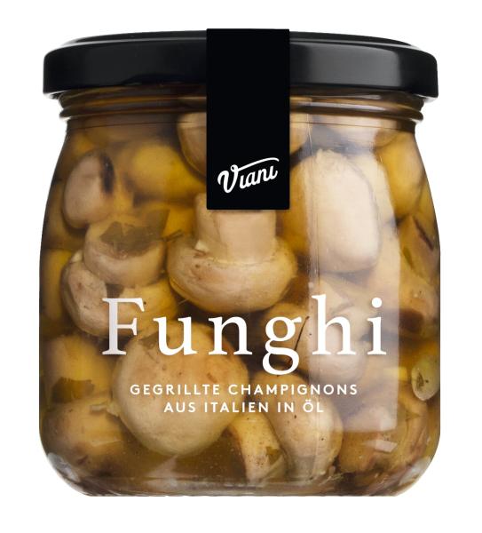 Gegrillte Champignons in Glas – italienische Antipasti-Spezialität von Il Gusto di Mario