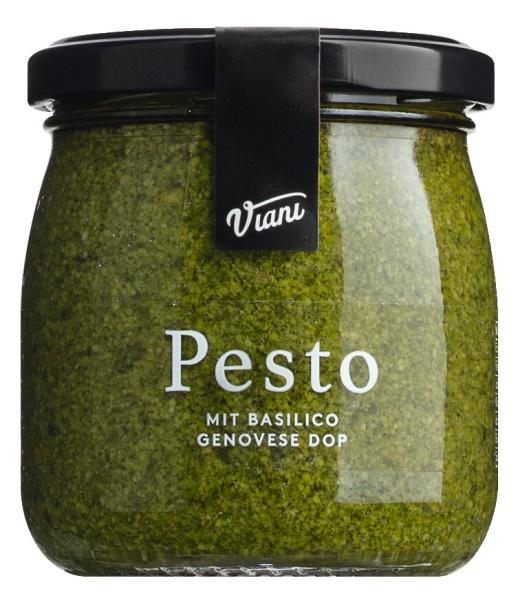 Pesto Genovese mit Knoblauch im Glas – traditionelles ligurisches Pesto von Il Gusto di Mario