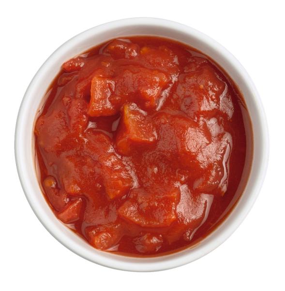 Gewürfelte San Marzano No. 2 Tomaten in Tomatensauce – Feinkostprodukt von Il Gusto di Mario in authentisch italienischer Qualität