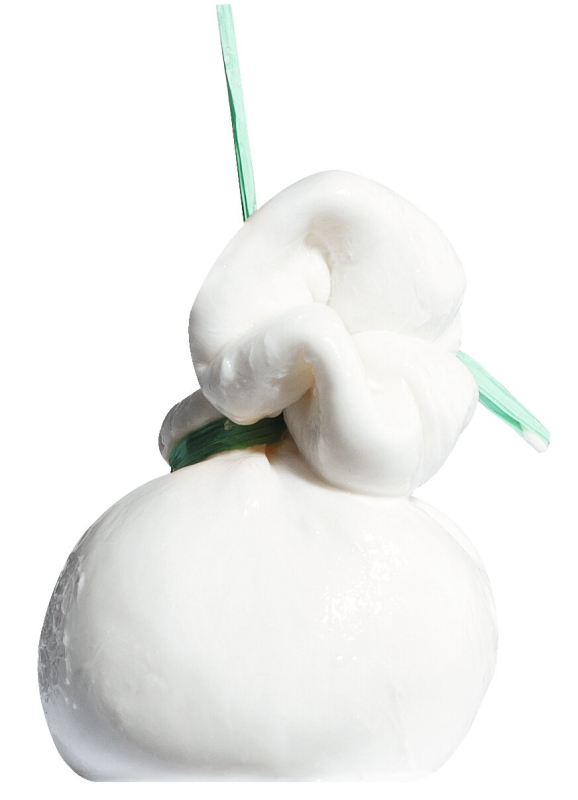 Burrata di Andria – cremige Burrata mit samtiger Mozzarellahülle und Sahnefüllung, 250 g Packung