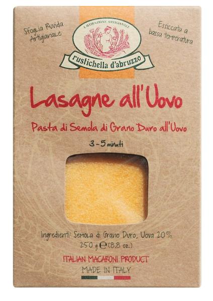 Lasagne all’uovo – italienische Eier-Lasagneplatten, 250 g