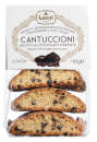 Große Cantuccini mit Schokolade – 6 knusprige Stücke mit dunklen Schokoladenstückchen, 180 g Packung